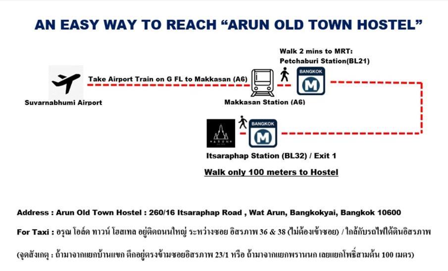 Arun Old Town Banguecoque Exterior foto
